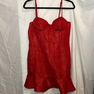 Lovers and Friends Red Shimmery Mini - Size M